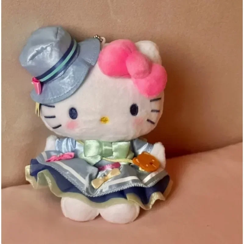 Sanrio Hello Kitty Purple Fairy Skirt Plush Pendant Doll Cartoon Keychain Pendant Backpack Decor Stuffed Toy Birthday Xmas Gifts