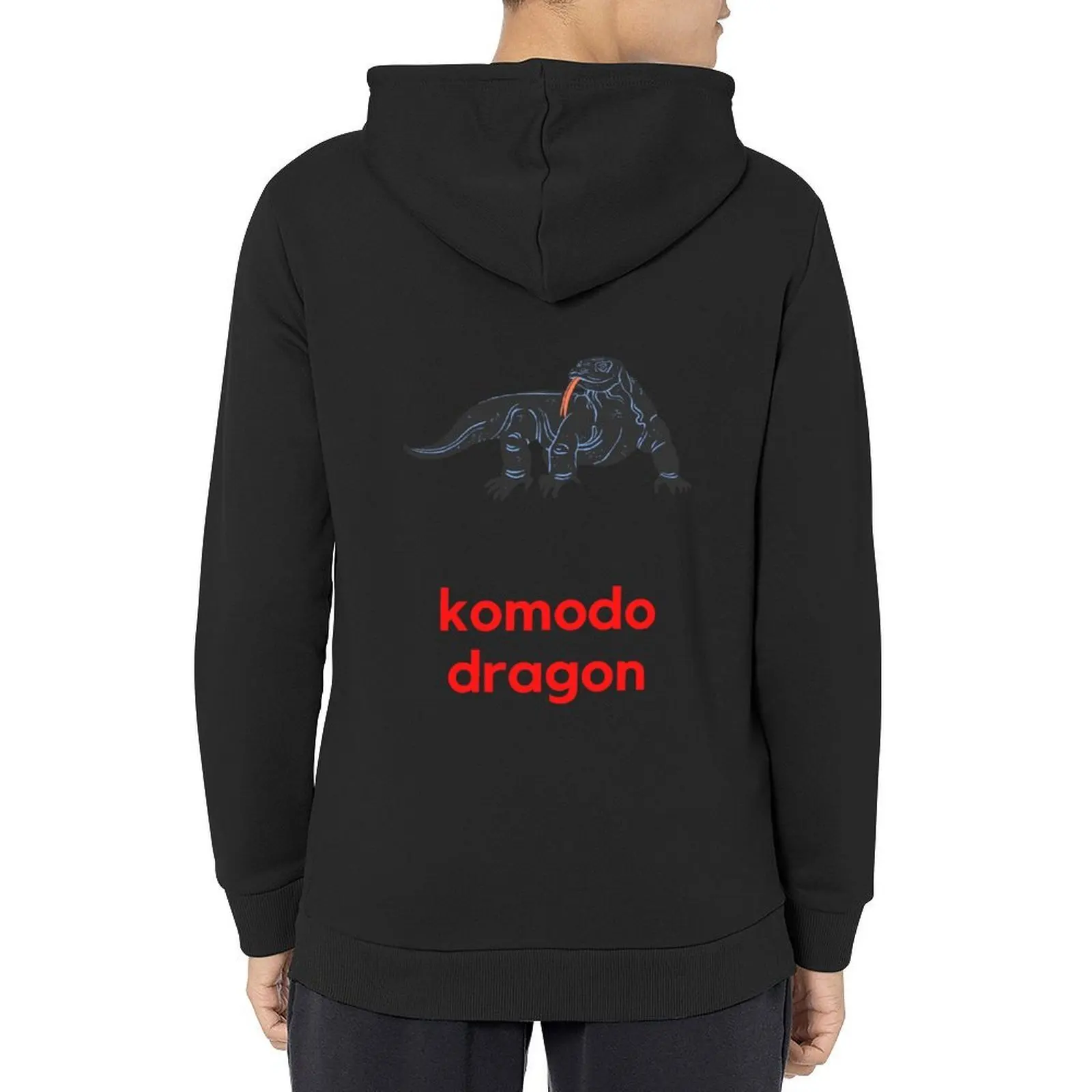 

Komodo dragon Hoodie hooded shirt male clothes graphic t shirts men mens designer clothes new in hoodies