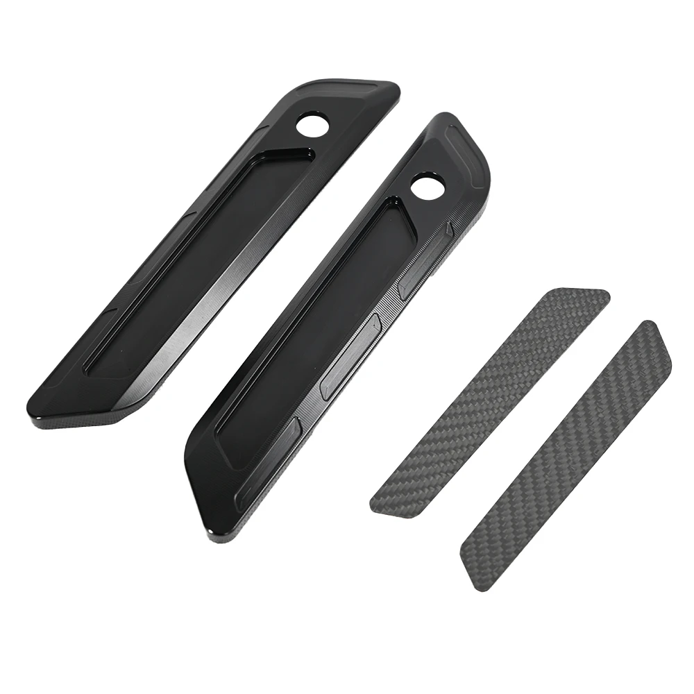 Motorcycle CNC Aluminum T6061 Saddlebag Hinge Latch Covers&Carbon Fiber Reflector Peformance Bagger for CVO RG SG 2023-2025