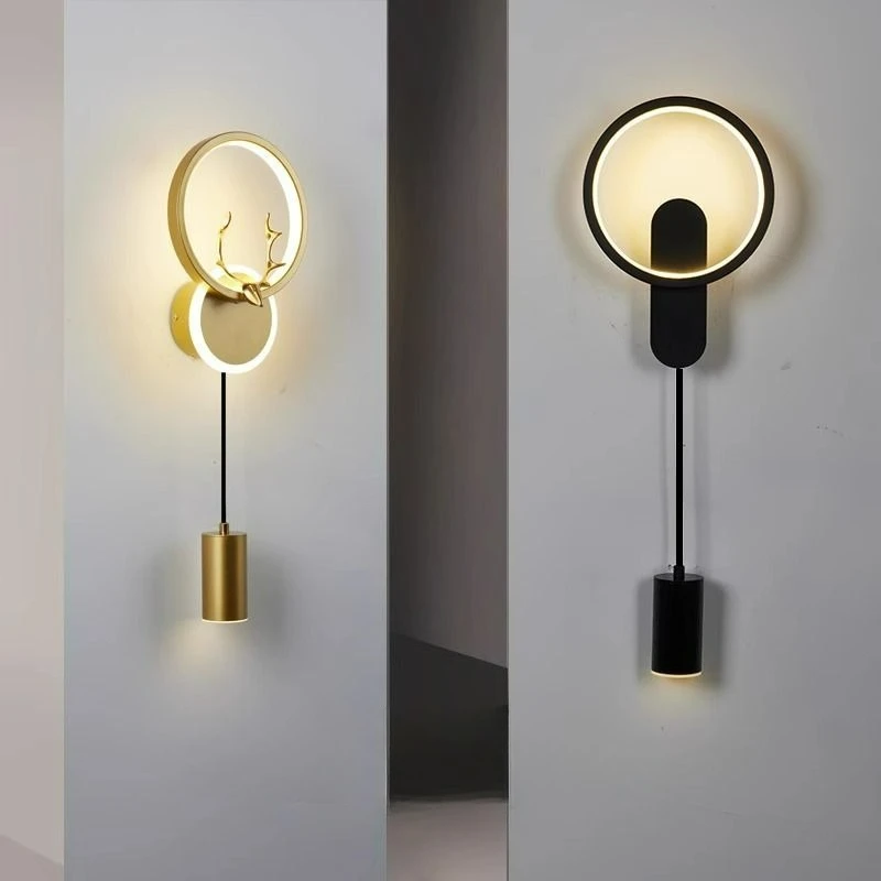 

Modern Minimalist LED Wall Lights for Living Dining Rooms Bedrooms and Headboards Feature Wall Home Decorc Lusters Luminaires