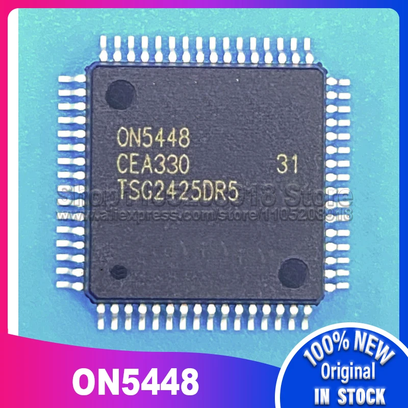 1 ~ 5 قطعة/الوحدة ON5448 QFP64 100% مخزون بقعة جديد