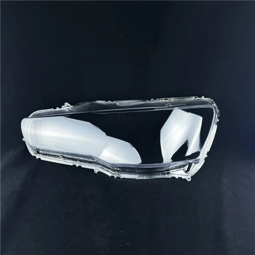 For Mitsubishi Lancer EX 2010 ~ 2016 Headlamp Shell Headlight Cover Transparent Lens Plexiglass Replace Original Lampshade