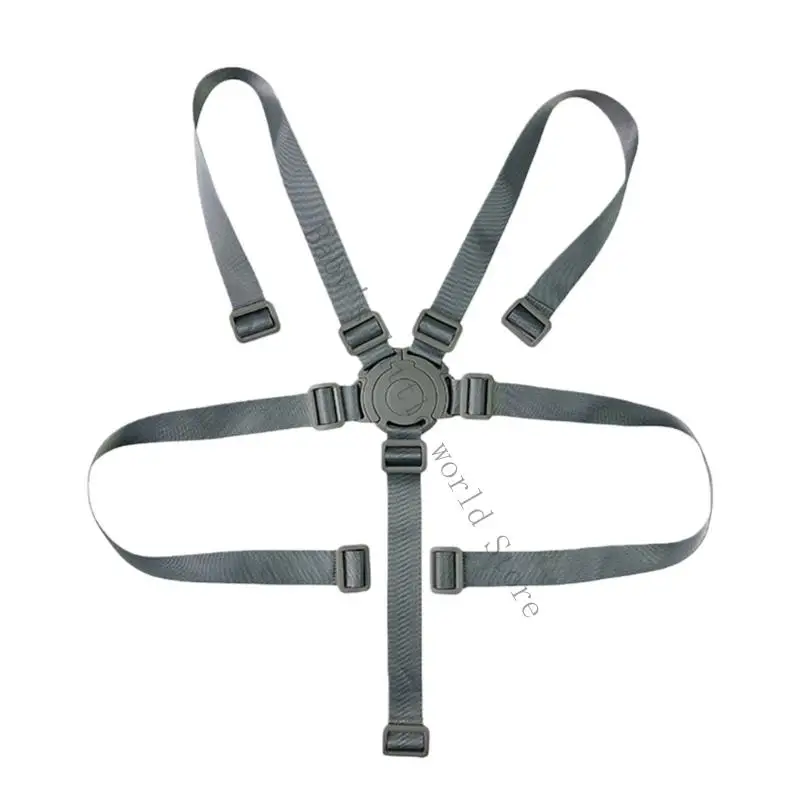 

Easy to Install Five Point Strap Band for Childrens Dining Seats Secure Design B2EB