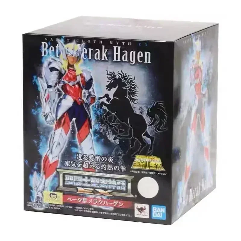 

In Stock Bandai Original Saint Seiya EX Saint Cloth Myth Octagonal Horse Hagen Movable Figure Toy Gift