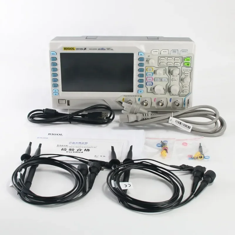 50MHz Bandwidth 4 Channels Digital Oscilloscope RIGOL DS1054Z TFT LCD Display Rigol DS1054Z Digital Oscilloscope