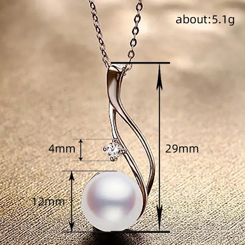 Simulated Pearl Necklace For Women Luxury Pearls Necklaces Korean Jewelry Gifts