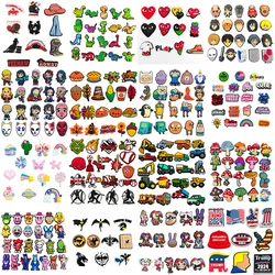 Wholesale Shoe Charms Hot Set Cool Pins PVC DIY Sandals Accessories Decorations for Clogs Friend Kids Men Party Favors X-mas Gif