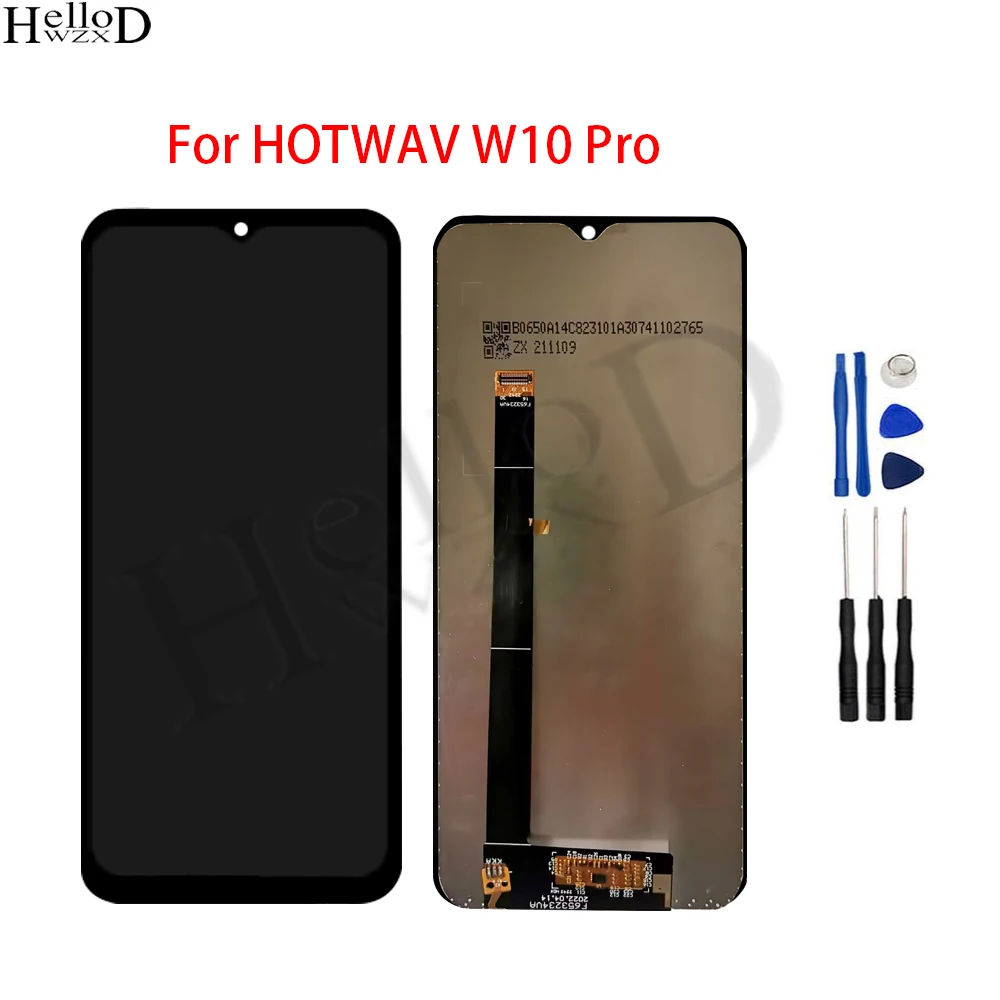 

6.53" New Tested LCD Screen For HOTWAV W10 Pro LCD Display Touch Screen Digitizer Sensor Panel Assembly Replacement