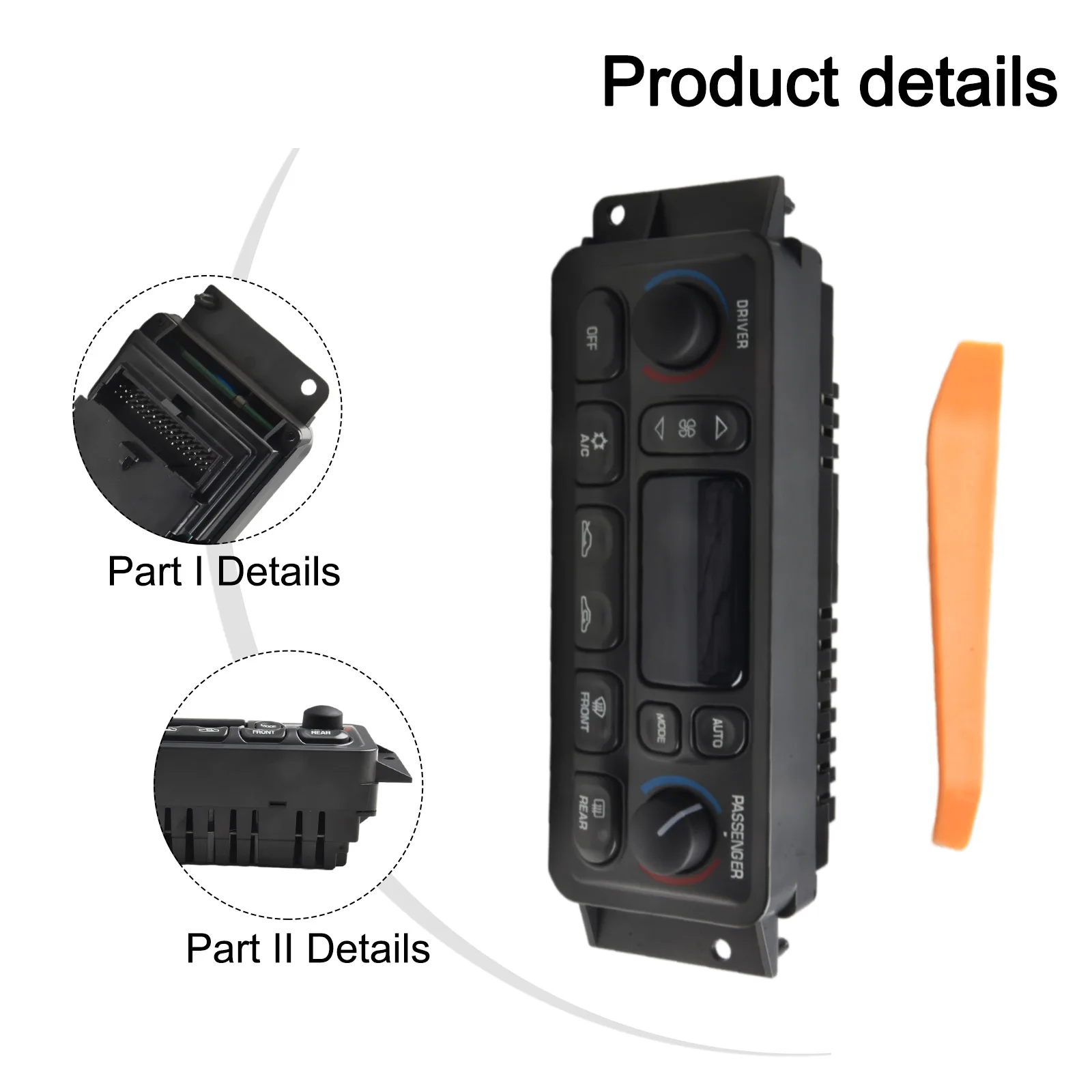 

Автоматический климат-контроль A C Climate Control OE Reference Check Практичный материал A C HVAC Control для аксессуаров Corvette