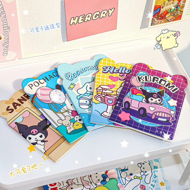 

New Sanrio Anime Hello Kitty Book Cartoon Alien Book Children's Student Thin Notebook Cute Girls Notepad