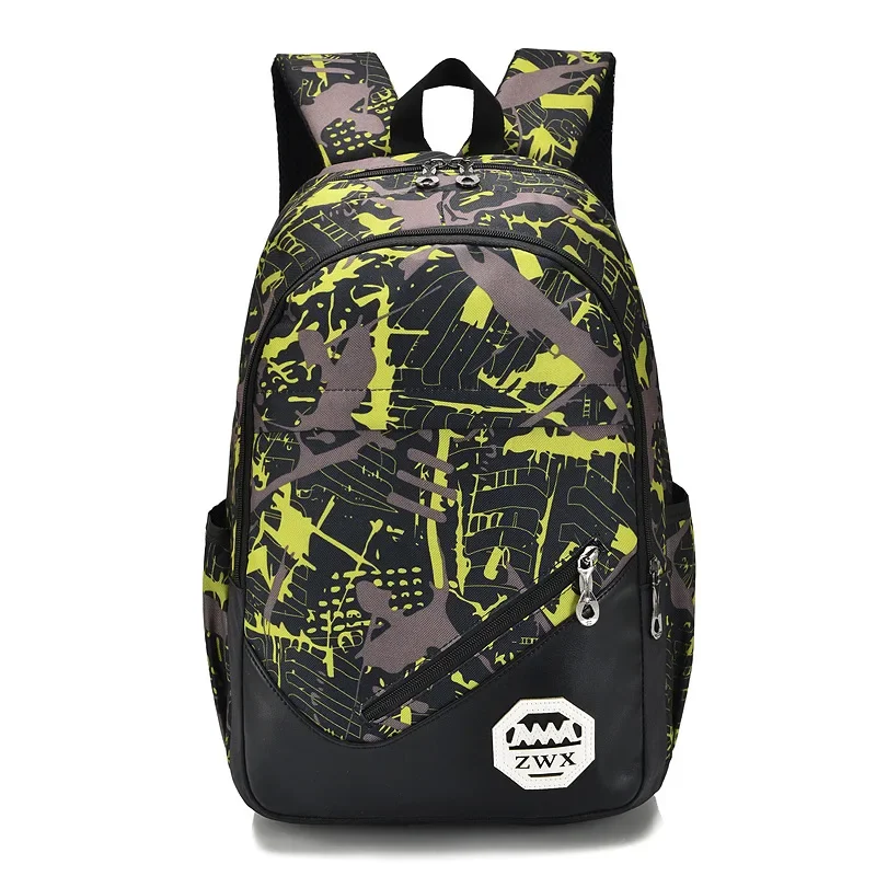 Waterproof travel laptop backpack children School Bags teenager Boys girls camouflage school Backpack set high School backpack