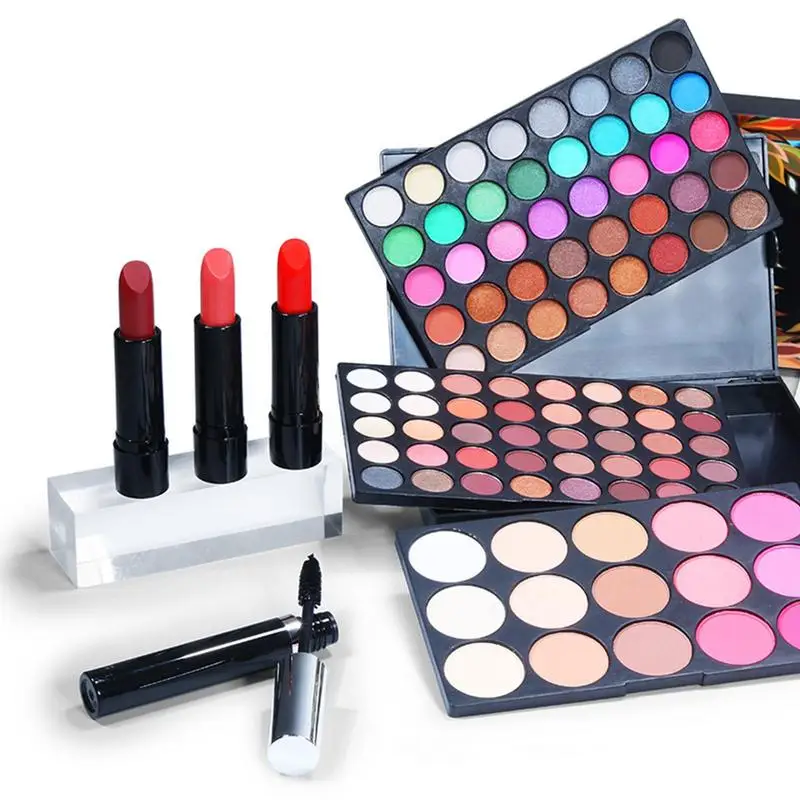 Bundle Makeup Set 24 pezzi trucco cosmetico All-in-One Set trucco Bundle trucco per adolescenti adulti include Set di pennelli trucco trucco