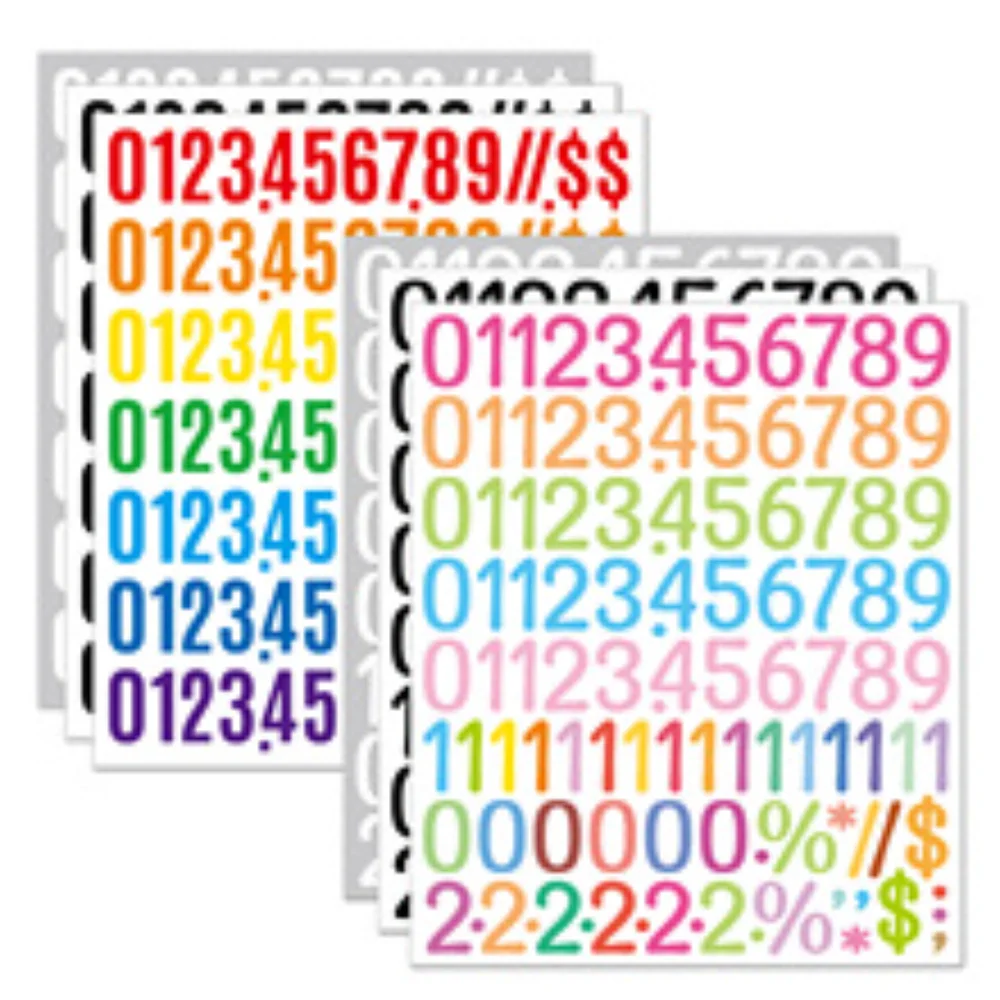 Stationery Sticker Alphabet Sticker For Birthday Parties File Classification Index Classification
