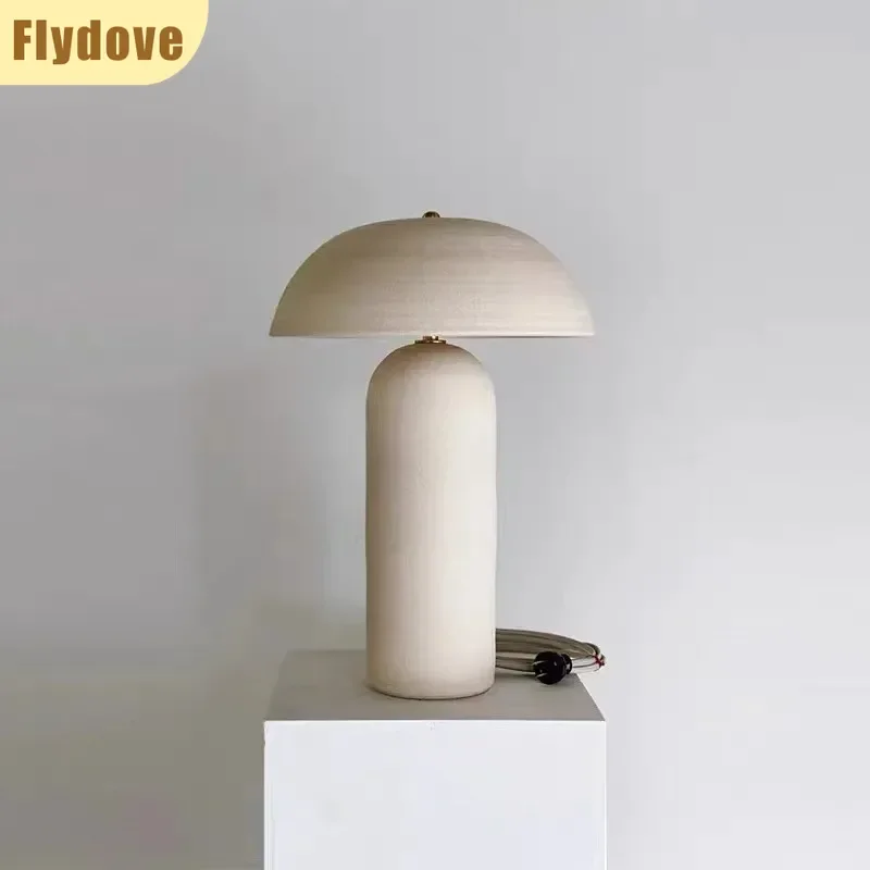 

Japanese Pottery Jar Reading Desk Lamp Creative Bedroom Bedside Living Room Bookshelf Artistic Decoration Home Lighting Fixtures