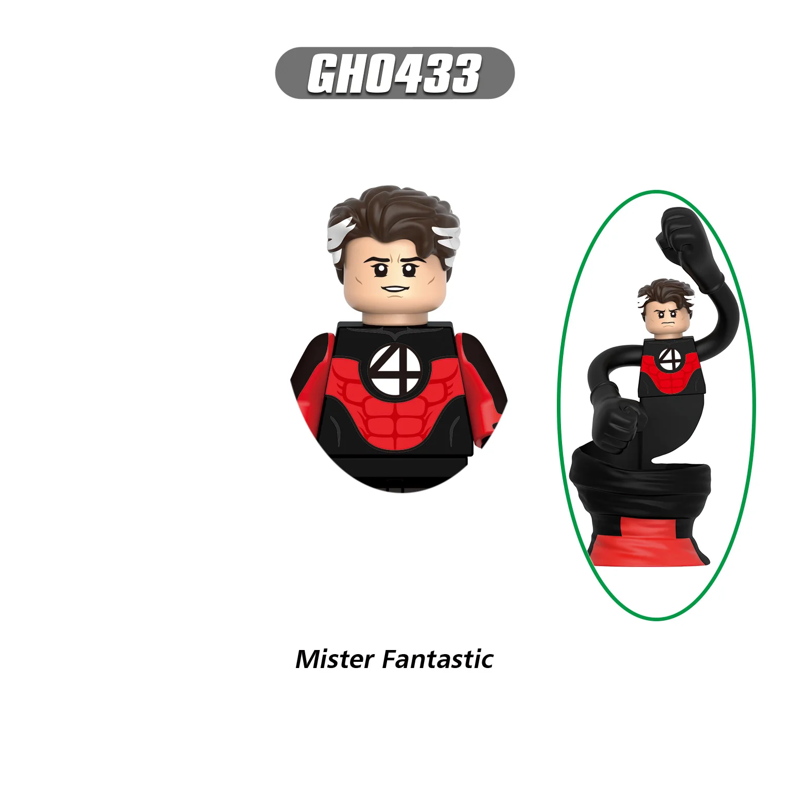 Marvel Bouwstenen Mister Fantastic Spider-Man Thing Gambit Mini-actiefiguren Kindercadeaus voor feestjes Baksteenspeelgoed