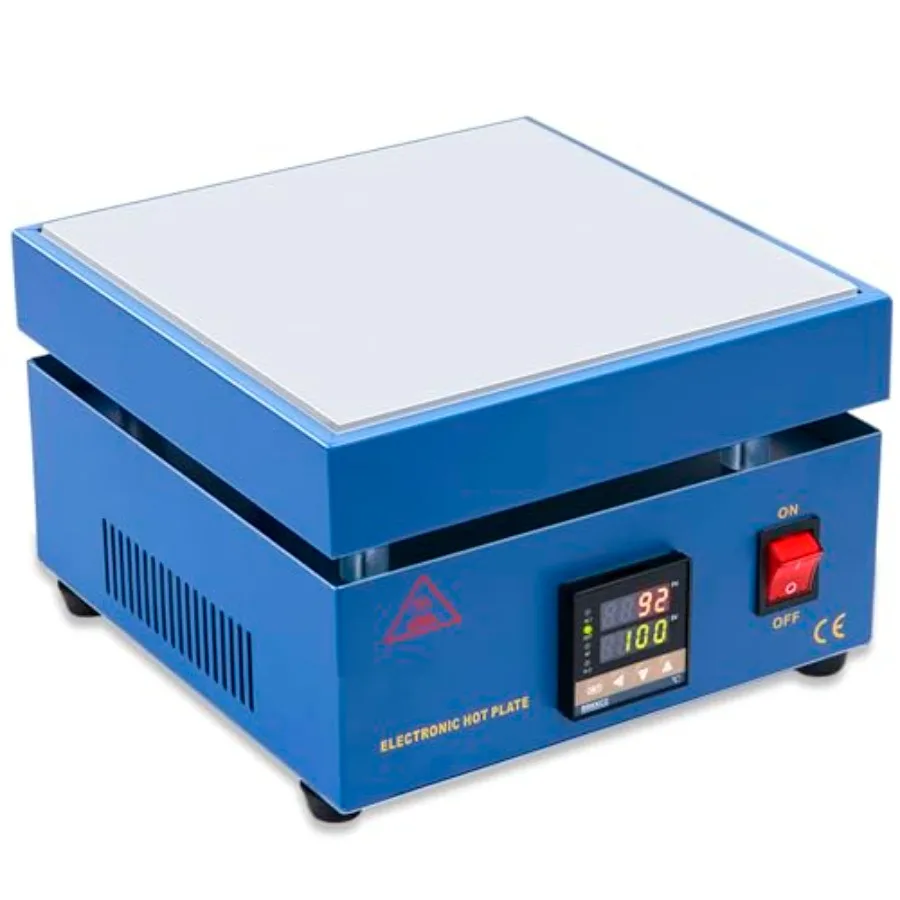

Soldering Hot Plate 110V 850W LED Microcomputer Electric Preheat Soldering Preheating Station Welder Hot Plate Rework Heater La