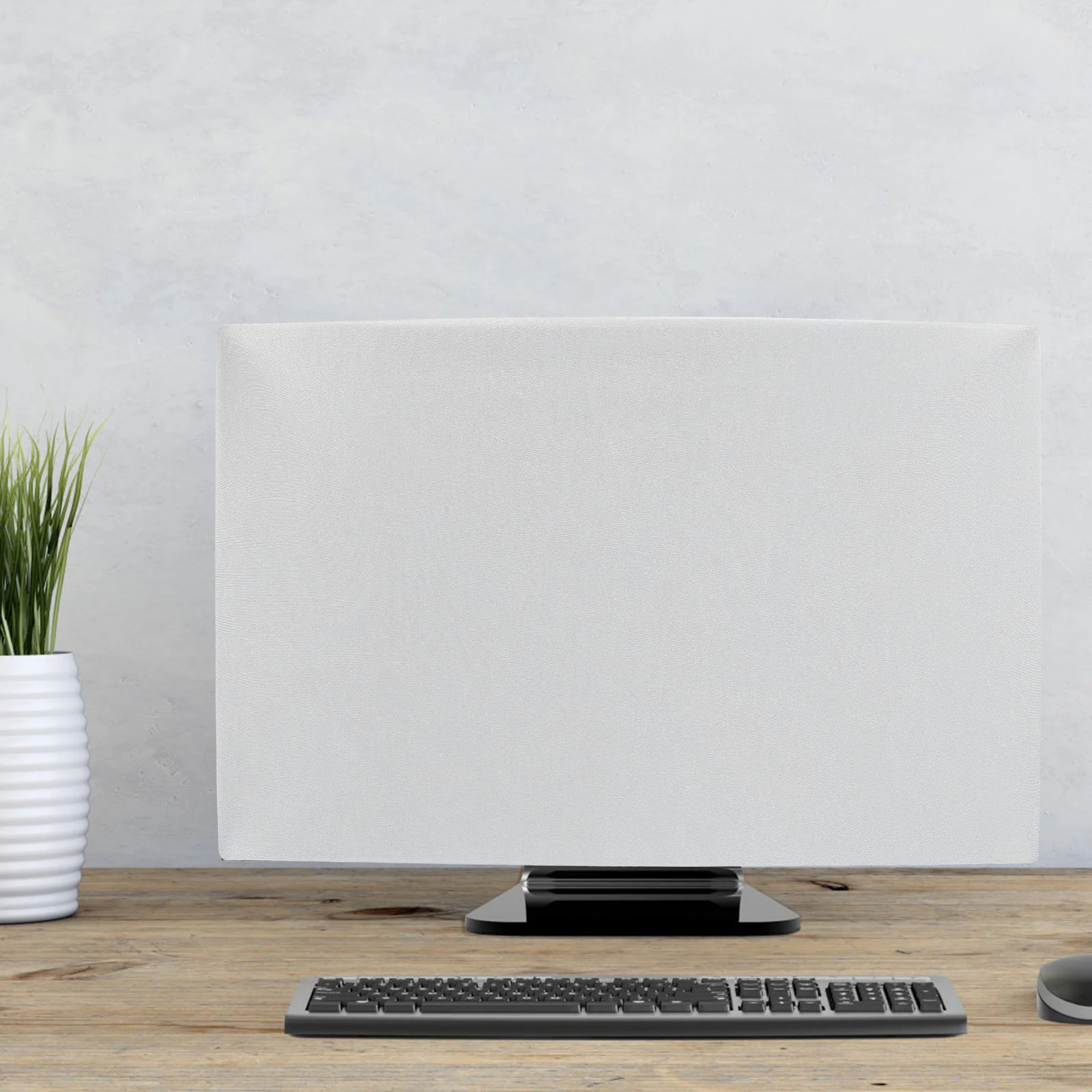 Touchscreenmonitor met standaardafdekking Stofcomputermonitoren Rekbare laptophoesventilator voor