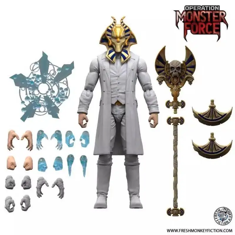 

1/12 Scale Genuine Monster Force Wave 1 Van Helsing Crimson Moon 6-Inch Action Figures Collection Decorations Model Toy Gifts