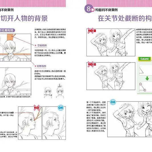 Manga Basics Books Novice Guide To Avoiding Pitfalls Japanese Techniques Best-Selling Hardcore Technique Teaching Drawing Libros