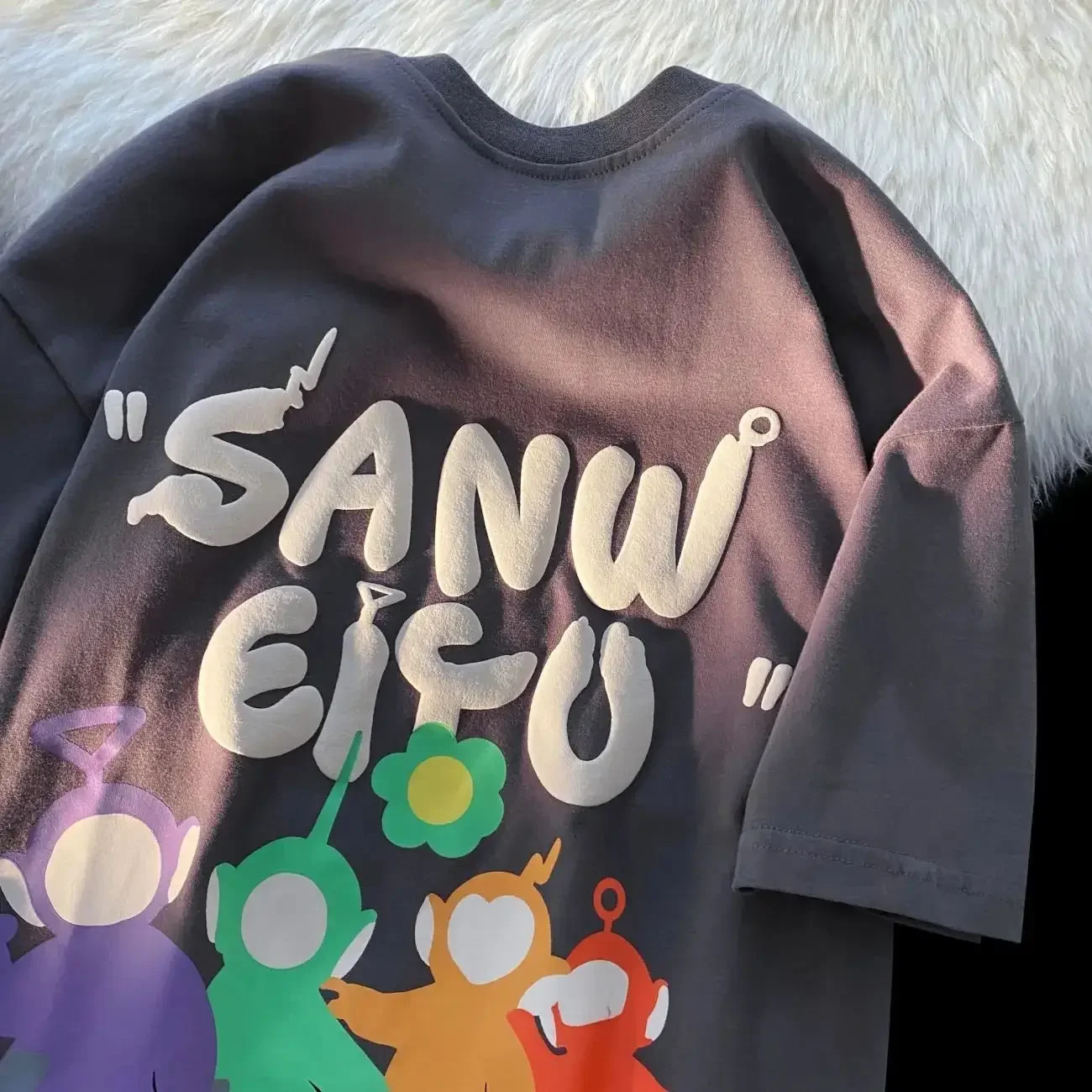 Camiseta de estilo harajuku japonés para mujer, ropa gótica de gran tamaño con dibujos de parejas dulces y frescas, tops góticos vintage y2k