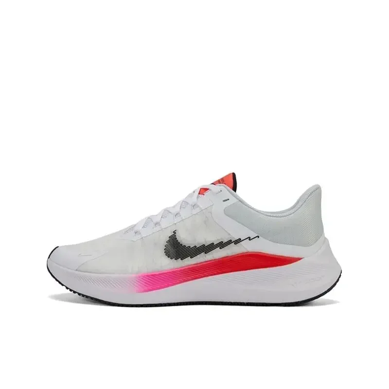 

Nike Zoom Winflo 8 Men's Women's Design Air Cushion Cushioned Anti-slip Wear Breathable Running Shoe Green Purple White Unisex
