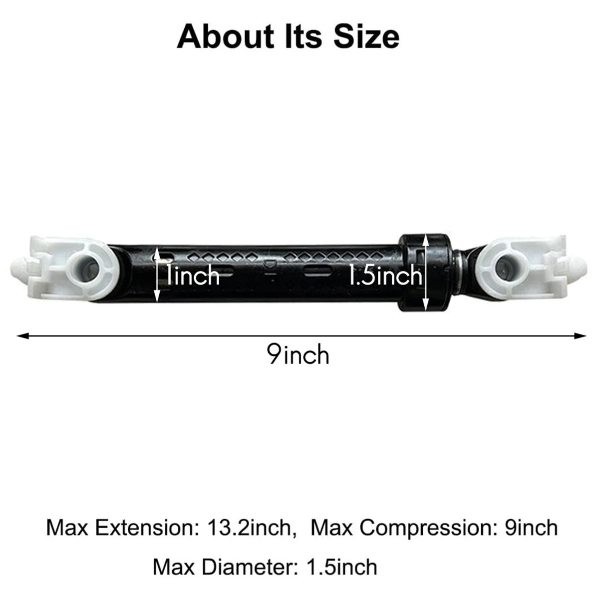 4 قطع بديلة لامتصاص الصدمات للغسالة للاستبدال 8182703   AP 3868181 1173231 8181646 ، PS 989596 -A07G