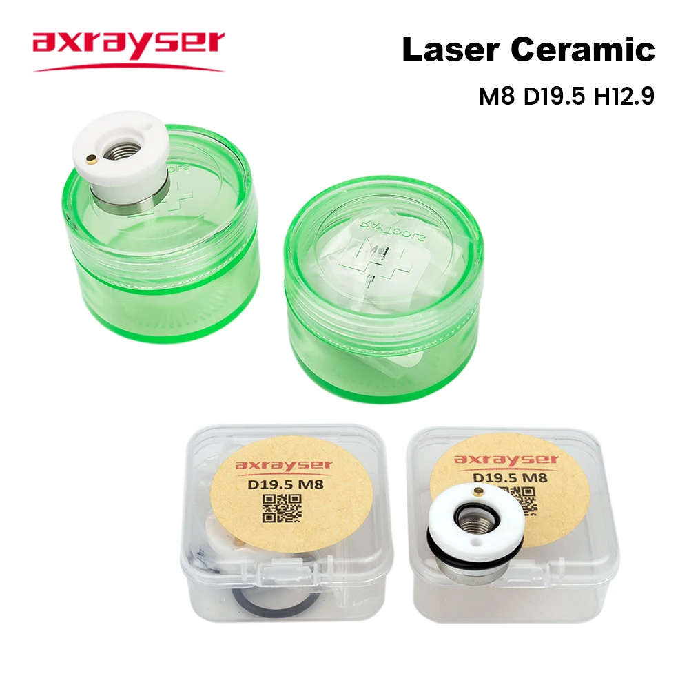 

Original Raytools Laser Ceramic M8 D19.5 H12.9 Body Nozzle Holder Ring for 3D BT240S BM110 BM111 Fiber Laser Cutting Head