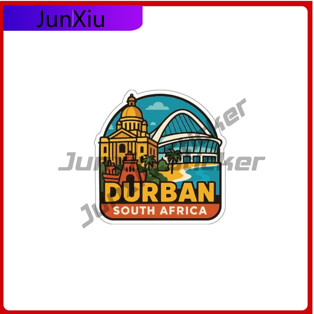 

Durban South Africa Cover Scratches Sticker Vinyl Decal Glass Waterproof Decals Sticker For Car Suv Motocross Windshield Funny