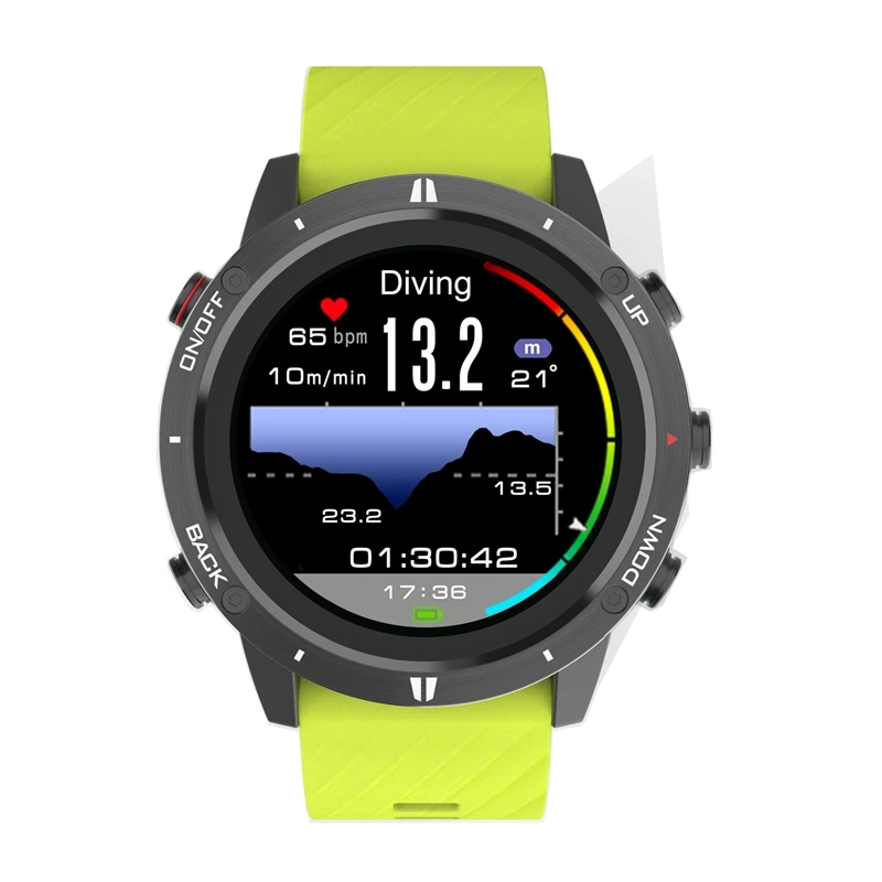 GPS Sport Watches Tracker Touch Screen Bluetooth Outdoor Running Cycling Diving Fishing Triathlon Heart Rate Waterproof Compass