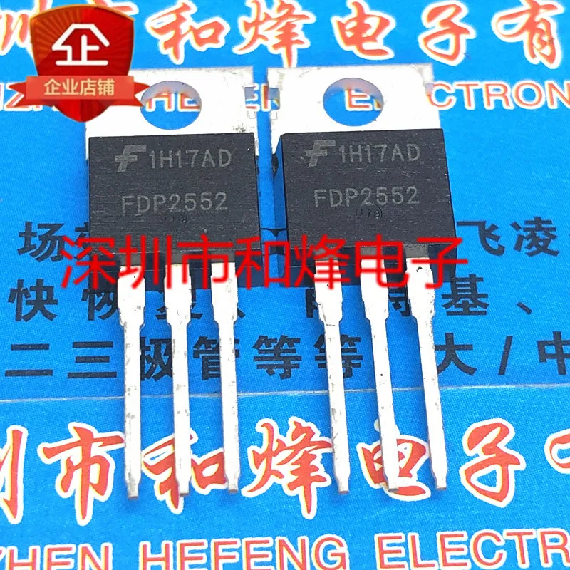 5PCS-10PCS FDP2552  TO-220 150V 37A    Original On Stock Quicky Shipping