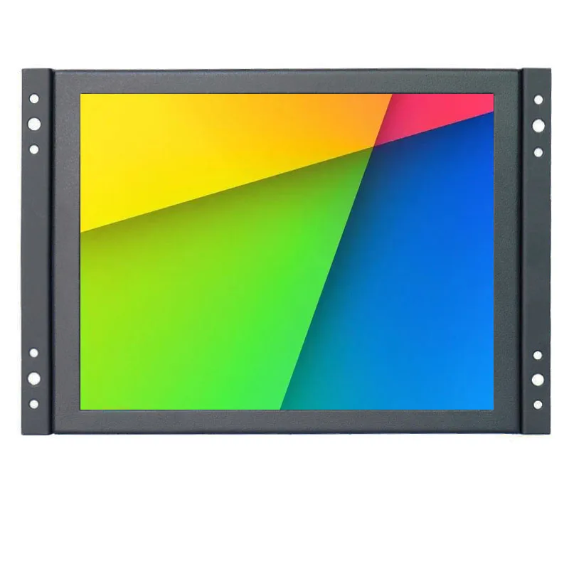 TouchView 10 Inch 4:3 1024x768 DC12V Open Frame Touch Screen Monitor Style For Industrial Use With AV BNC VGA HDMI USB Interface