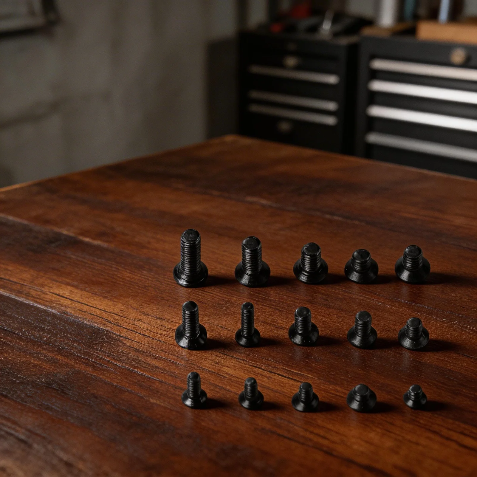 Computer Repair Countersunk Screws for cross Head Screws Black Countersunk Head Grade 4.8 Gb819 Compliant Flush Finish For