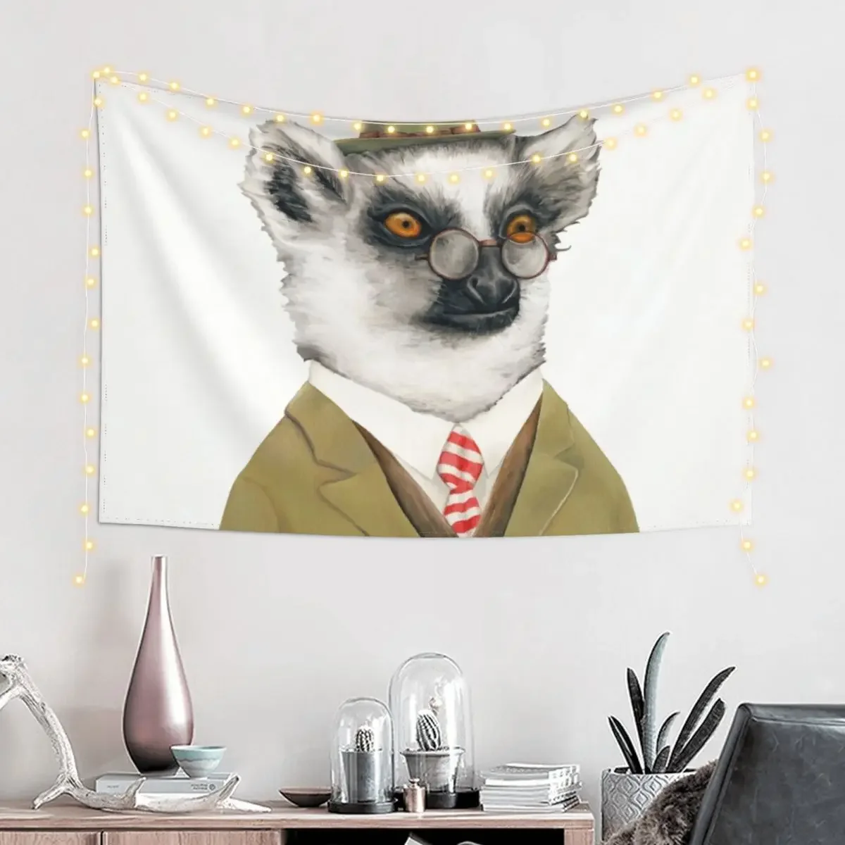 Lemur Tapestry House Decor Room Ornaments Tapestry