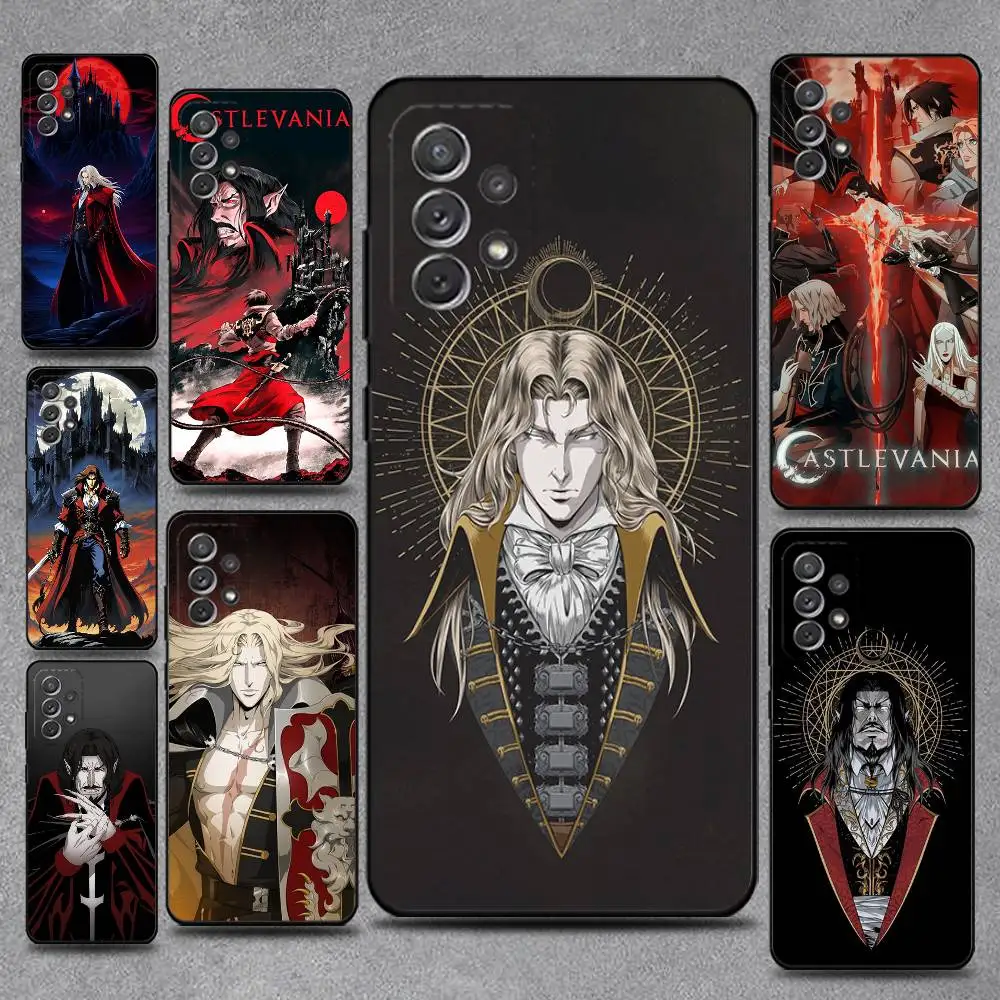 

C-Castlevania Game Phone Case For Samsung S25,S24,S21,S22,S23,S30,Ultra,S20,Plus,Fe,Lite,Note,10,9,5G Black Cover