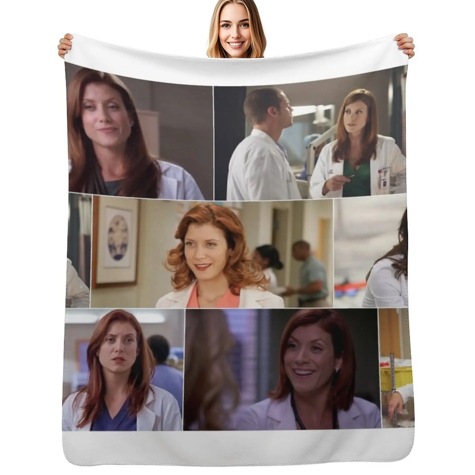 

Addison Montgomery Collage Throw Blanket Thermal Loose Bed covers Luxury Throw Blankets