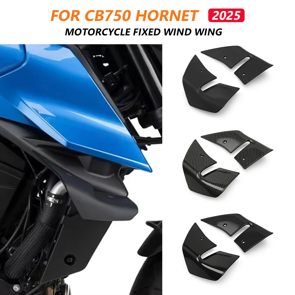 

Аэродинамические винглеты для мотоциклов Honda CB750 HORNET 2025 и CB 750 Hornet 2026: боковые спойлеры для улучшения аэродинамики, аксессуары