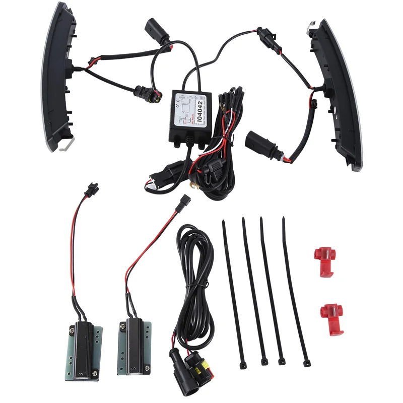 ไฟเลี้ยว LED แบบใส DRL ไฟส่องสว่างกลางวัน พร้อมไฟเลี้ยวสีเหลืองอำพัน สำหรับรถยนต์ VW Beetle ปี 2006-2010 อะไหล่รถยนต์