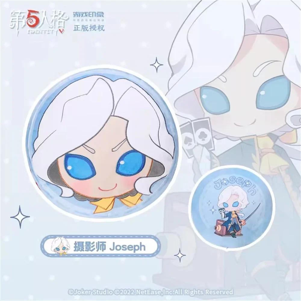 الهوية الرسمية الخامس دمية جوزيف ديسولنييه نائب سوبيدار تريسي ريزنيك إيما وودز وسادة مستديرة قطيفة لعبة محشوة تأثيري #5