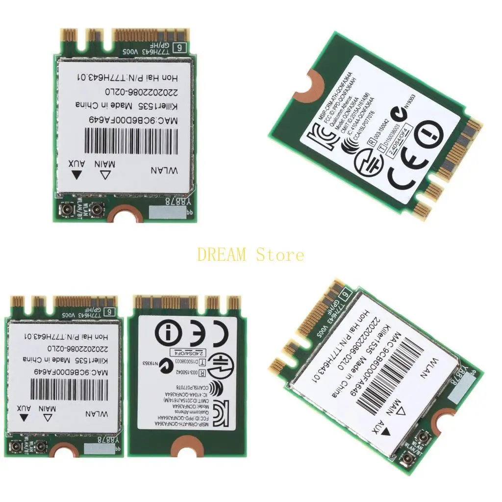 

Беспроводная сетевая карта Bluetooth4.1, Wi-Fi-игра, 867 Мбит/с, подключи и играй для M.2 N, лучшая распродажа