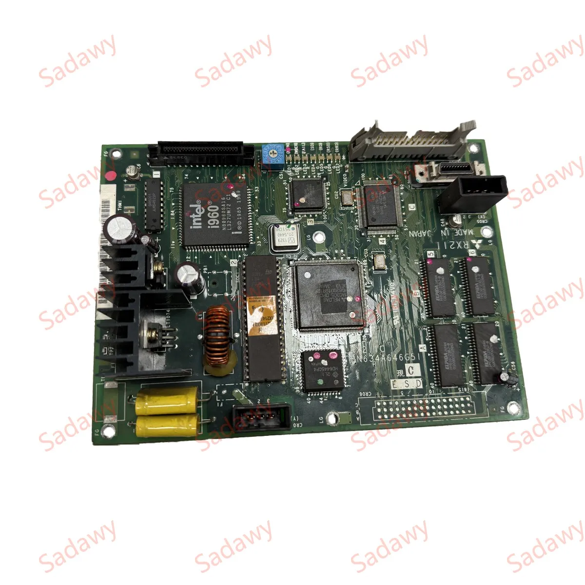 미쓰비시 중고 RX211 RX211C CNC M64 시스템 컨트롤러 보드 테스트 완료, 상태 양호