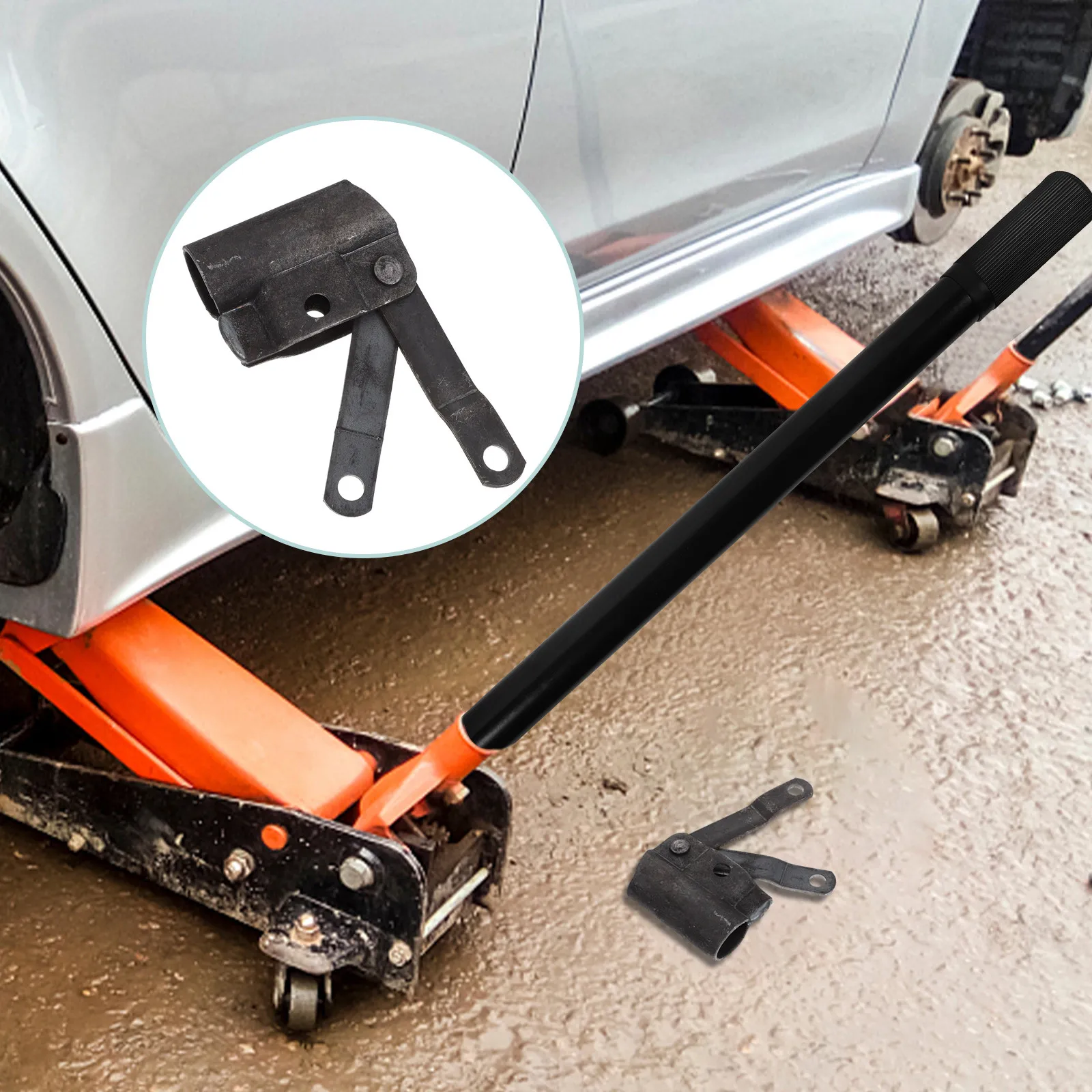 

Hydraulic Jack Handle Replacement Rod Precise Fit Heavy Duty Metal for Car Truck Trailer Jack Repair Parts Accessories