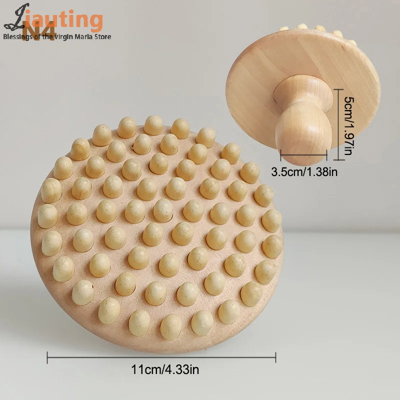 

Wooden Mushroom Shape Massage Manual Wood Therapy Massage Tool Anti Cellulite Maderoterapia Lymphatic Drainage For Full Body Use