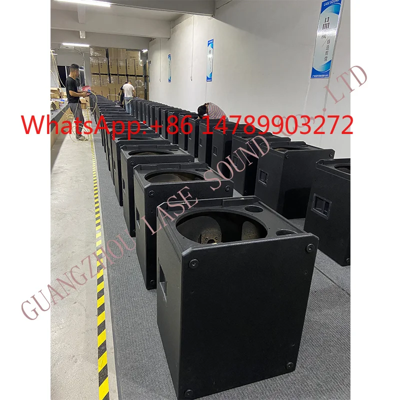 VERA S32-L 18+14 Inch Passive Dual Woofer Speaker 500W Pro Audio System for Stage Live Sound