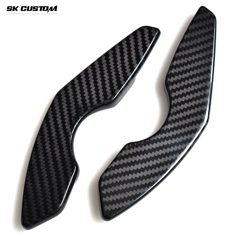 SK CUSTOM For Lexus Carbon Fiber Paddle Shifters Steering Wheel Shift Paddle New RC 200t NX 300 IS 250 300 Car Interior Refit