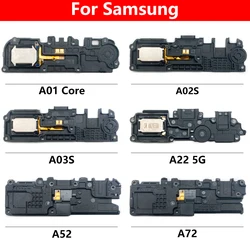 NEW Loudspeaker For Samsung A52 A72 A02 A02S A03S A31 A32 5G A01 Core Loud speaker bottom Ringer Buzzer Flex Cable Replacement