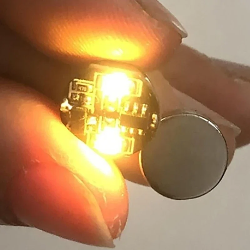 1Pc DIY Accessories LED Magnetron Switch Lighting Chip Animation Hand To Do Plus Light Model Toys Wireless Lamp For House Home