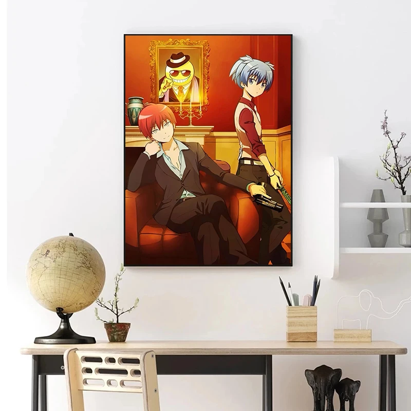 Classic Assassination Classroom Poster Anime Modular Canvas Painting Wall Art Japanese Character Bedroom Modern Home Decoration