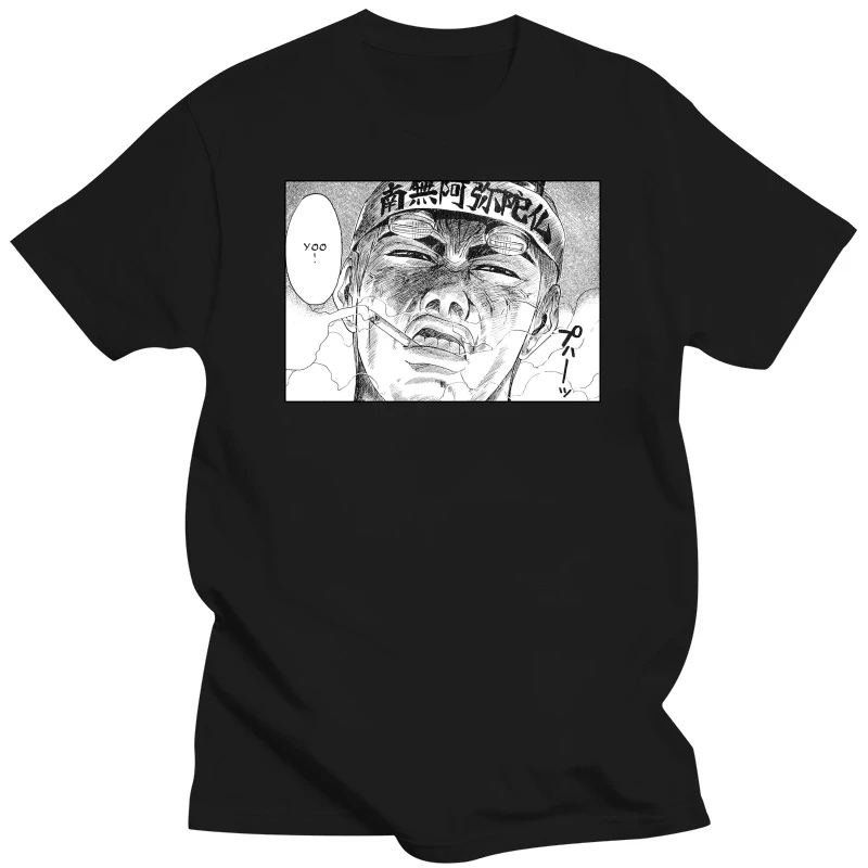 Great Teacher Onizuka GTO Eikichi Azusa Manga Fabric TShirt Funny Face Basic T Shirt Leisure Men Tees Shirt Ofertas Big Sale