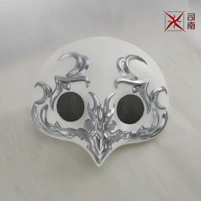 Game FFXIV Mask Ascian Emet Selch Venat Cosplay Love and Deepspace Sylus Cosplay Mask Halloween Anime Monster Prop Accessory