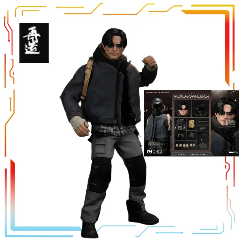 

REMAD CUSTOM оригинальный 1/12 готовый продукт подвижная изысканная кукла мотоцикл странник аниме игрушки модель фестивальный подарок для мальчиков